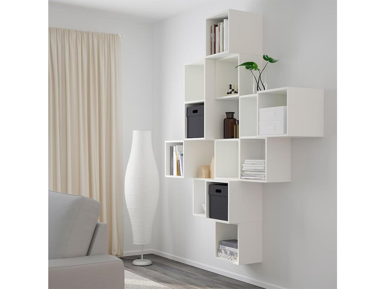 Стеллаж Экет 119 white ИКЕА (IKEA) изображение товара