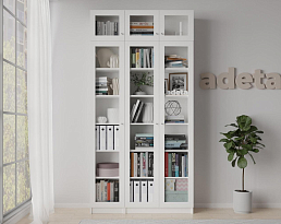 Изображение товара Книжный шкаф Билли 390 white ИКЕА (IKEA) на сайте adeta.ru