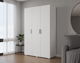 Изображение товара Распашной шкаф Хемнэс 2 white ИКЕА (IKEA) на сайте adeta.ru